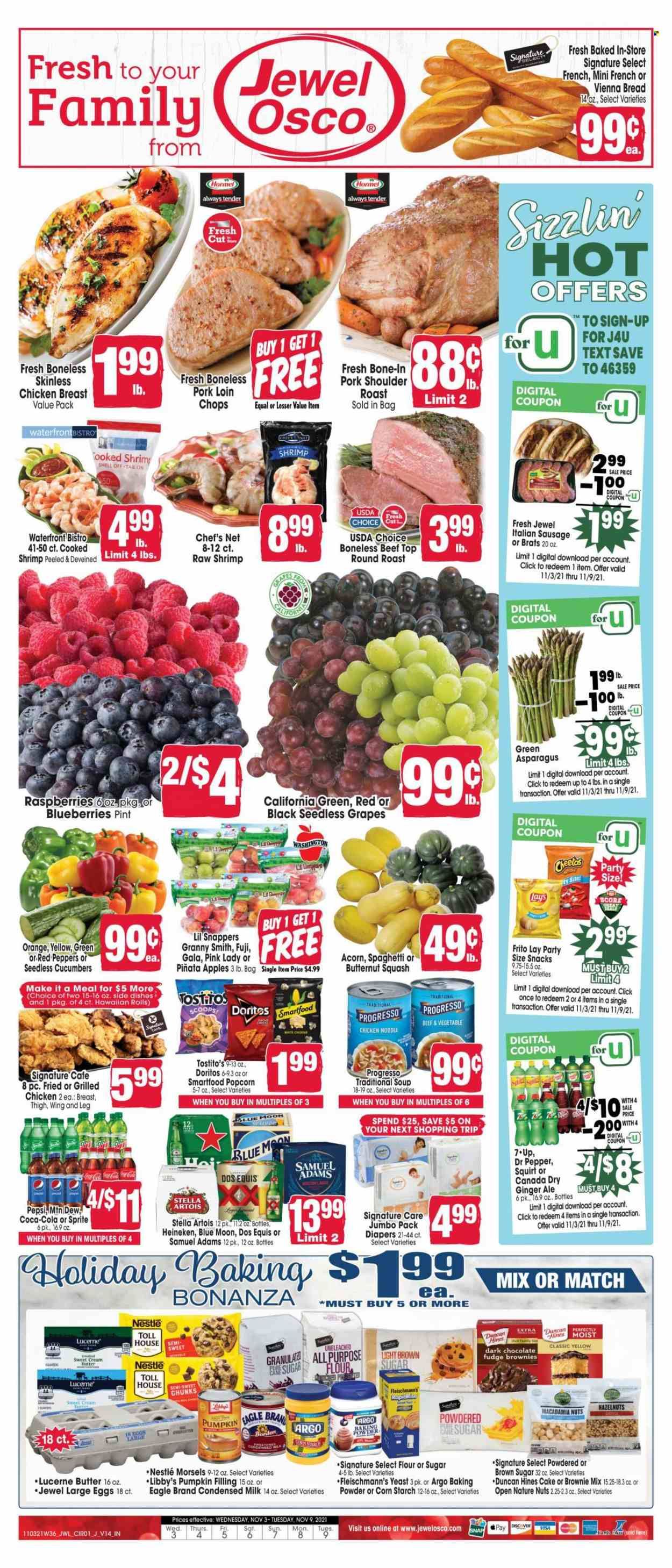 Jewel Osco (IN) Weekly Ad Flyer November 3 to November 10