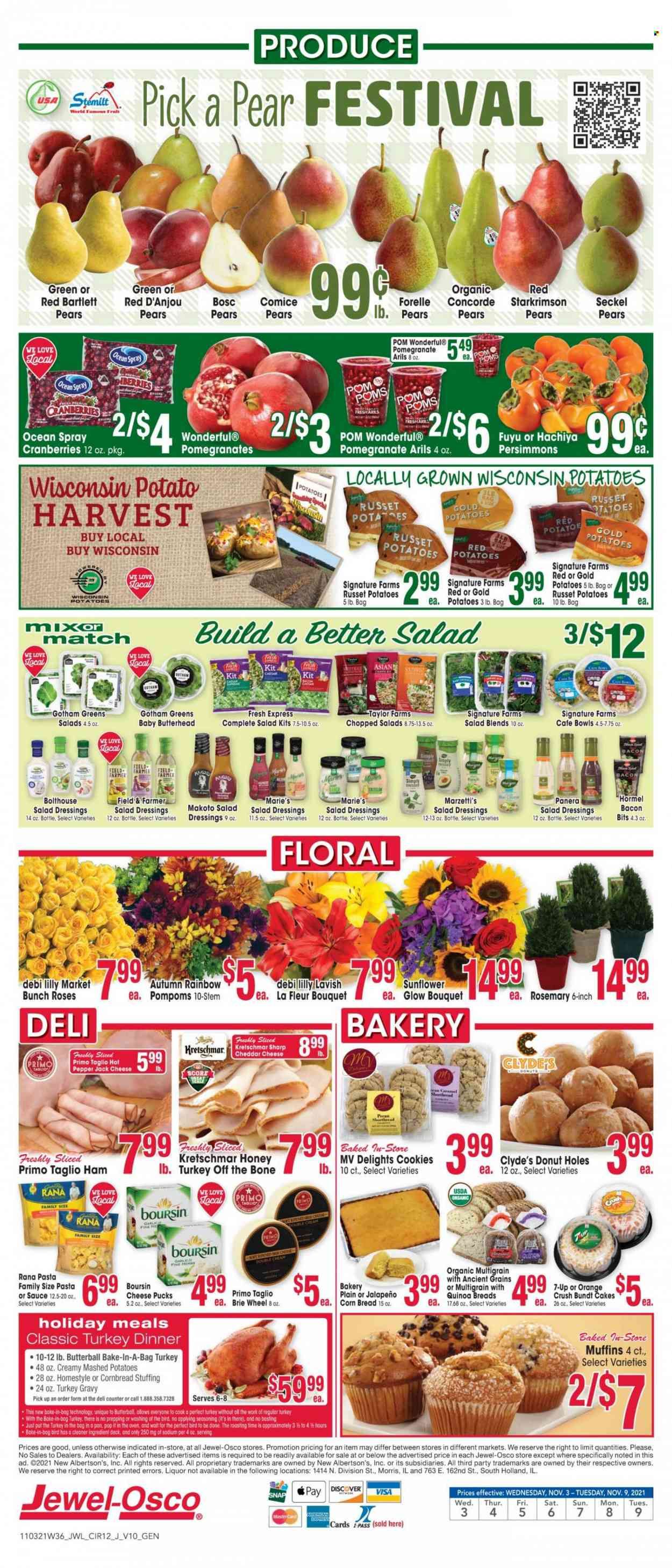 Jewel Osco (IN) Weekly Ad Flyer November 3 to November 10