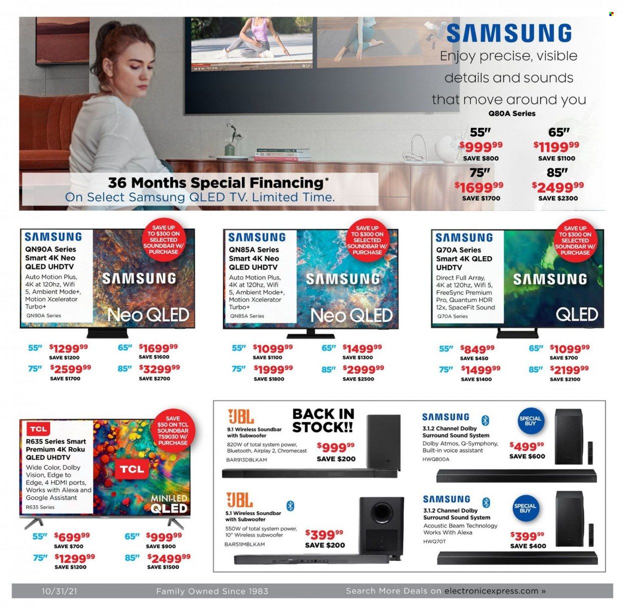 Electronic Express (AL, TN) Weekly Ad Flyer November 3 to November 10