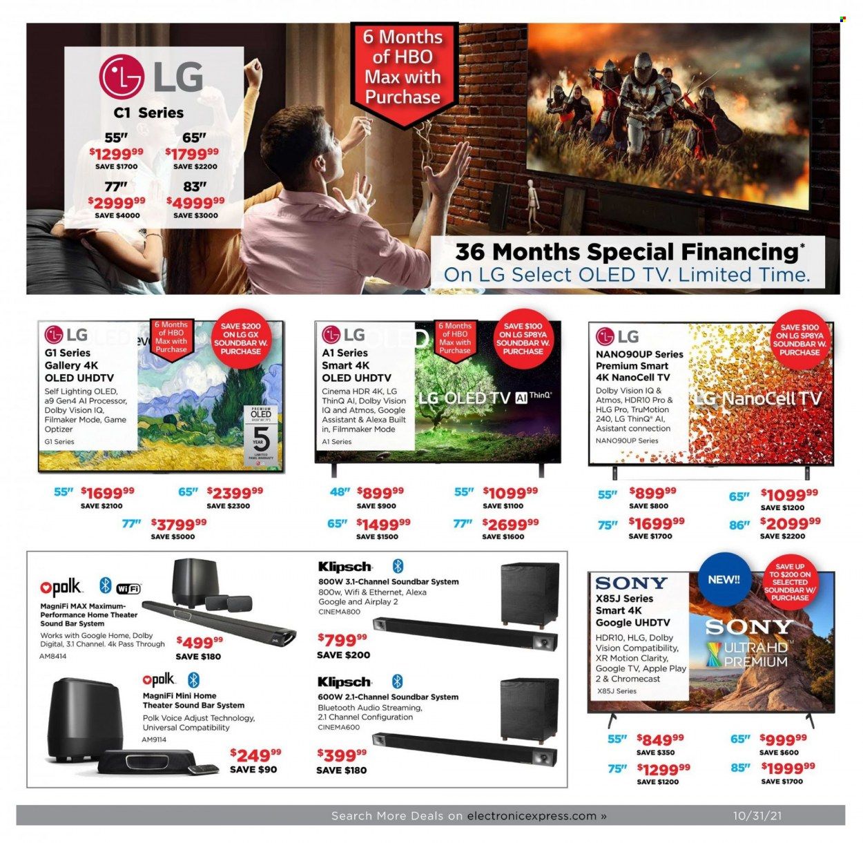 Electronic Express (AL, TN) Weekly Ad Flyer November 3 to November 10