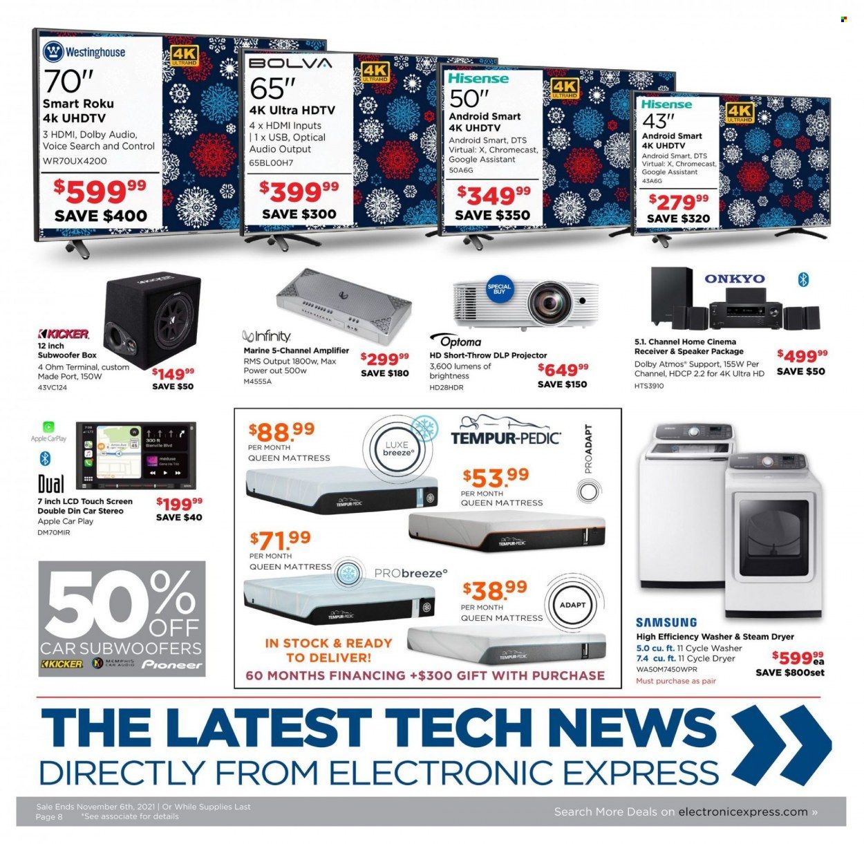 Electronic Express (AL, TN) Weekly Ad Flyer November 3 to November 10