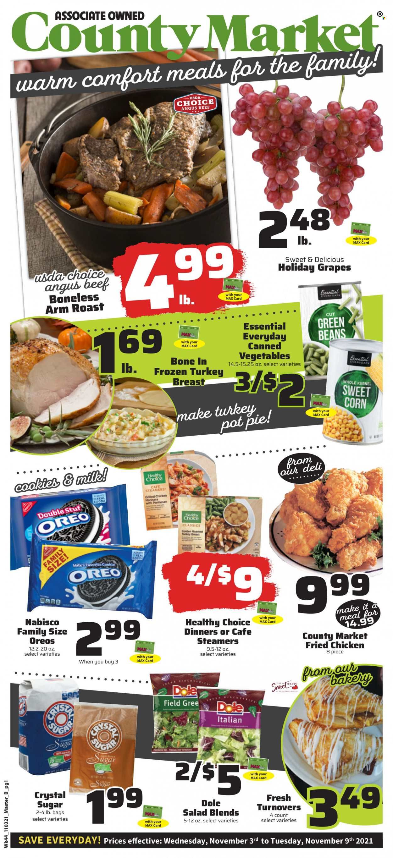 County Market (IL, IN, MO) Weekly Ad Flyer November 3 to November 10