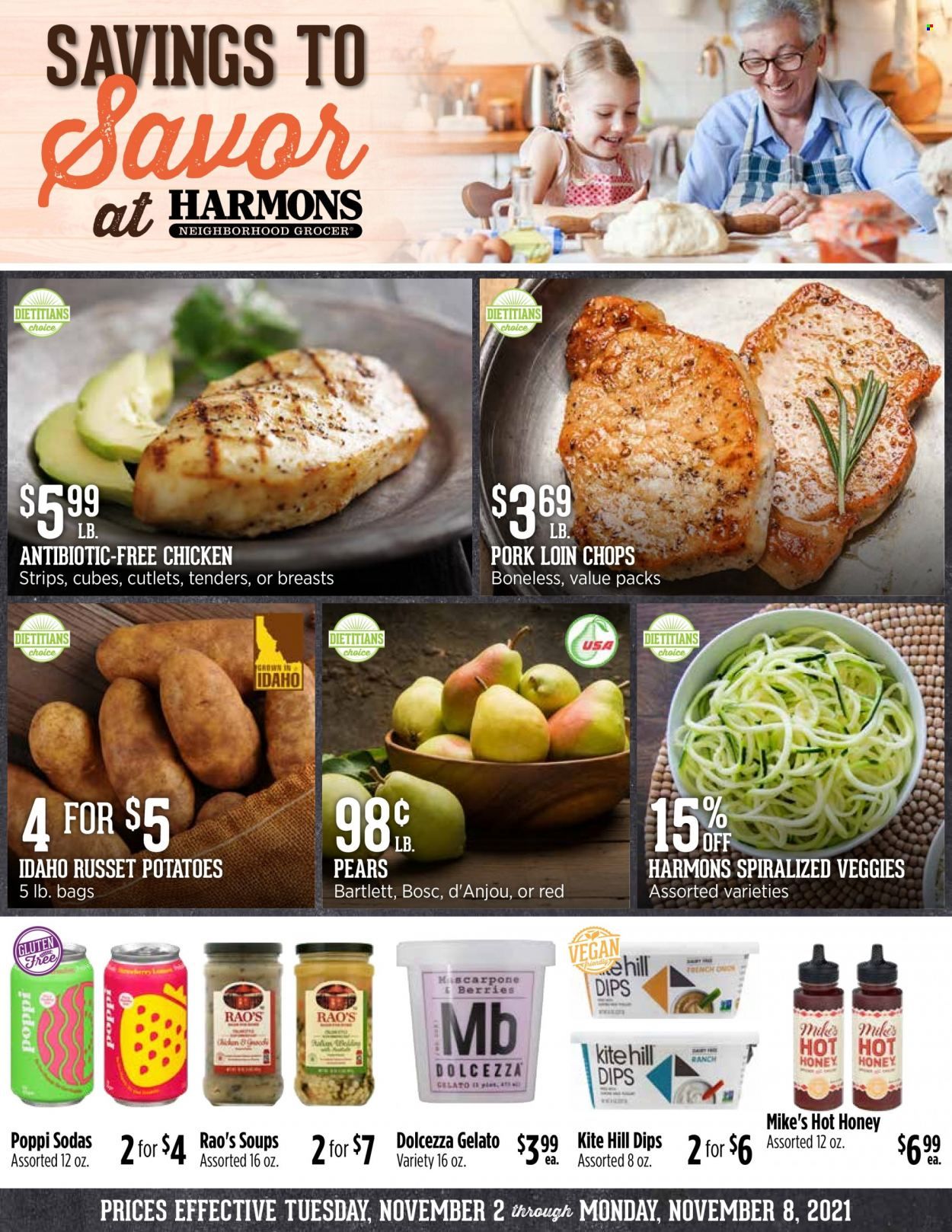 Harmons (UT) Weekly Ad Flyer November 3 to November 10