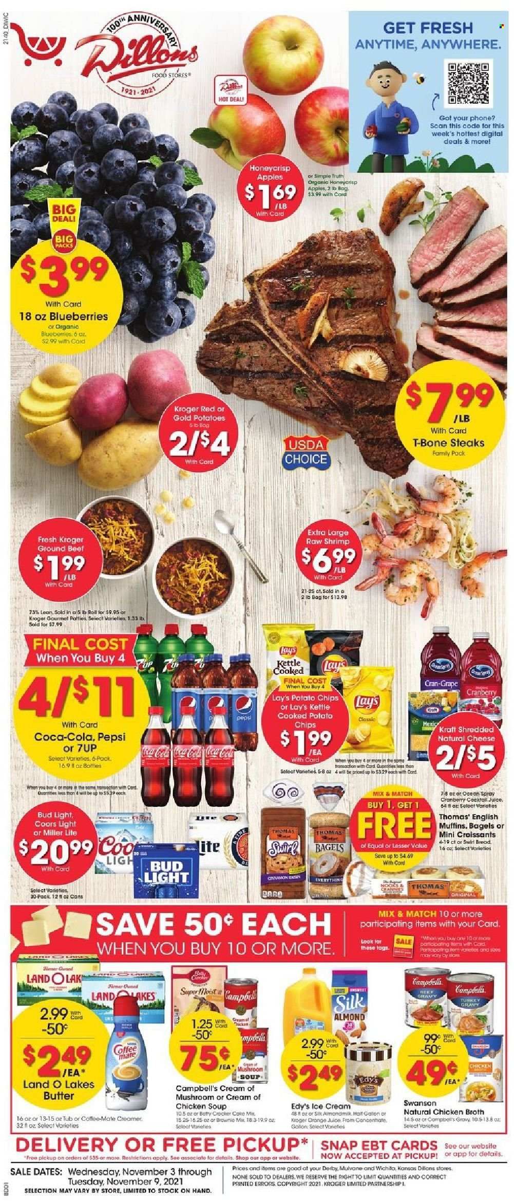 Dillons (KS) Weekly Ad Flyer November 3 to November 10