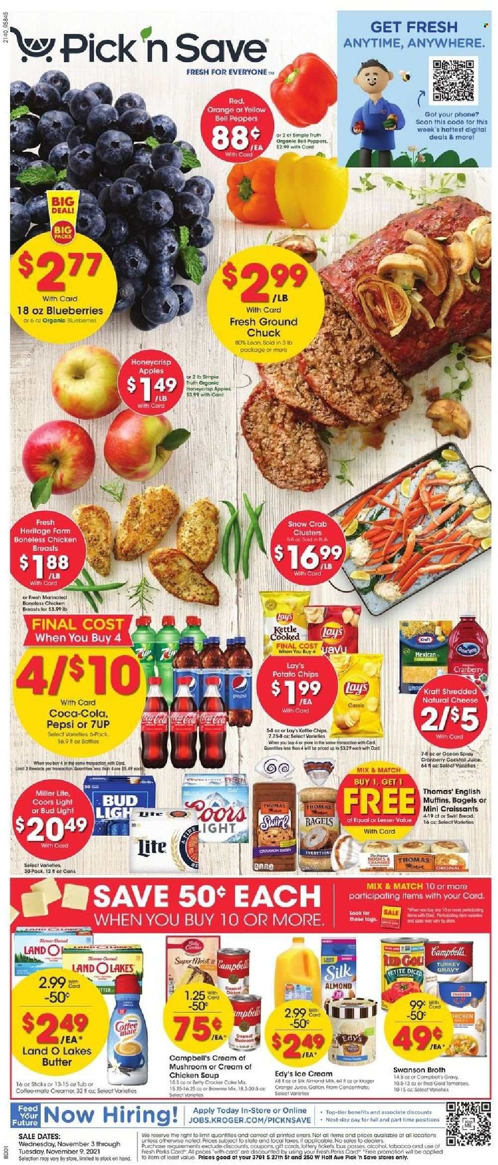 Pick ‘n Save (WI) Weekly Ad Flyer November 3 to November 10