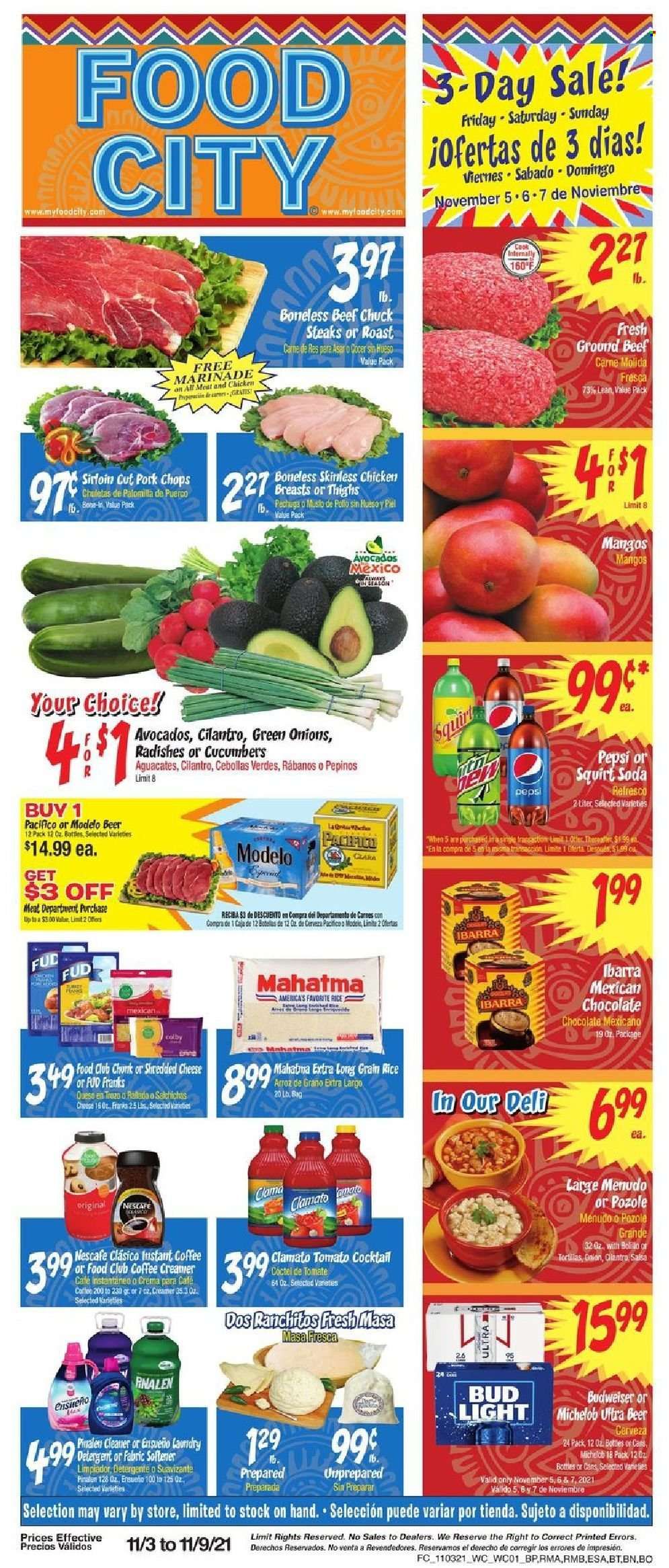 Food City (GA, TN, VA) Weekly Ad Flyer November 3 to November 10