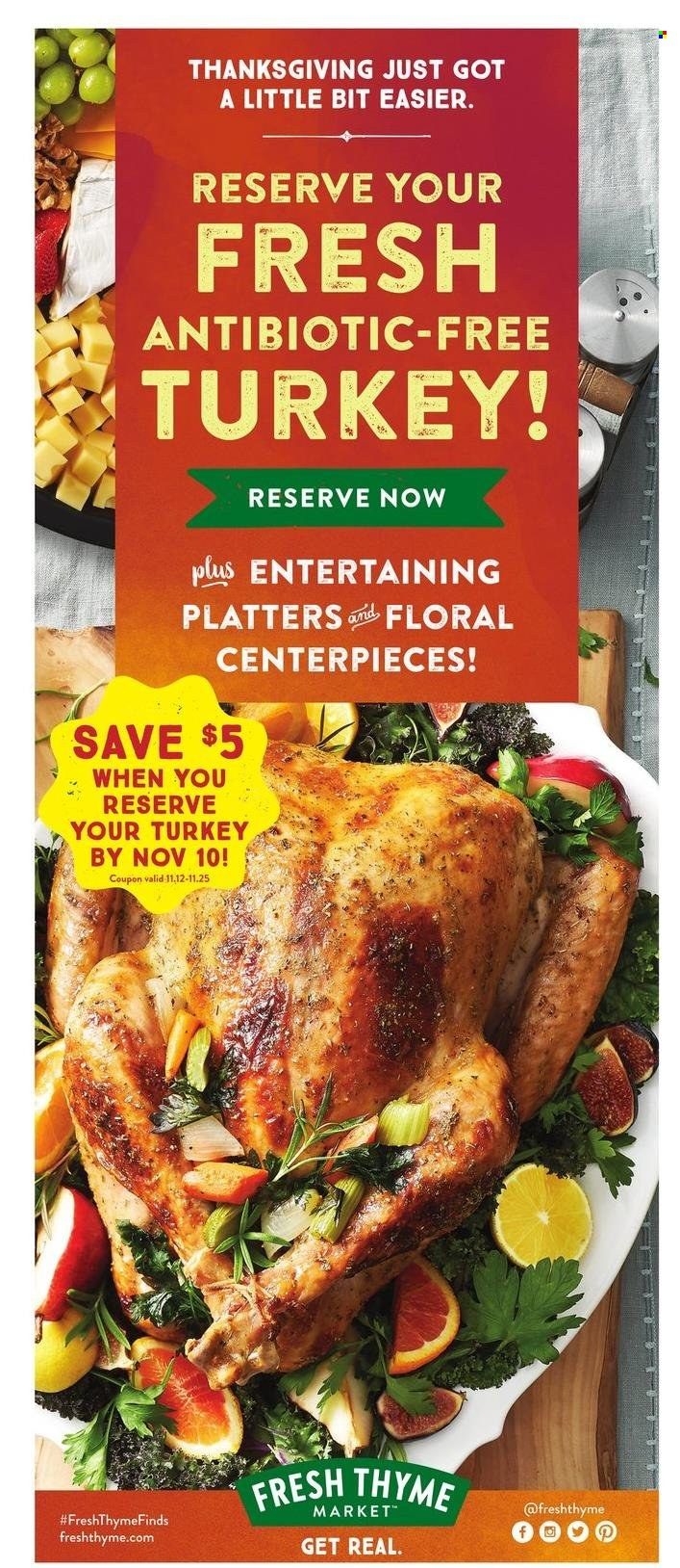 Fresh Thyme Weekly Ad Flyer November 3 to November 10