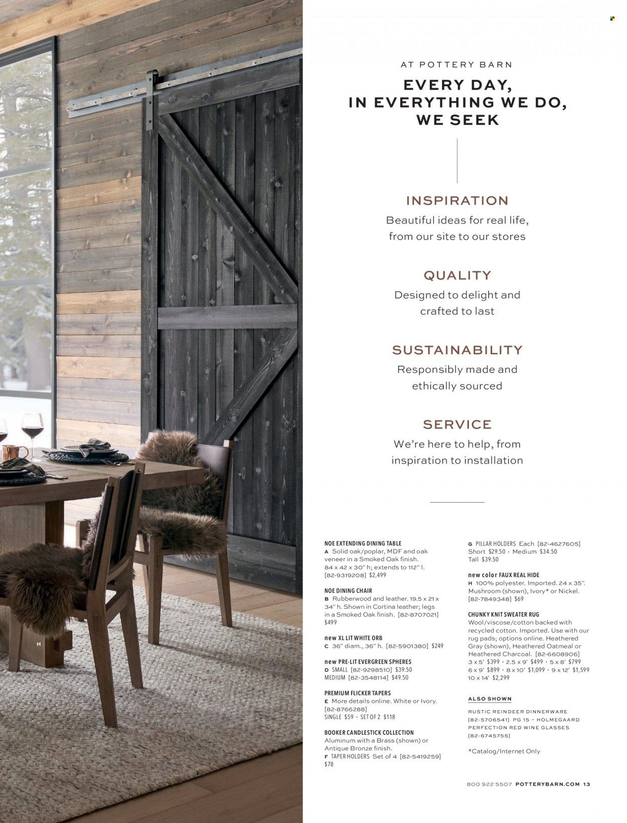 Pottery Barn Weekly Ad Flyer November 3 to November 10