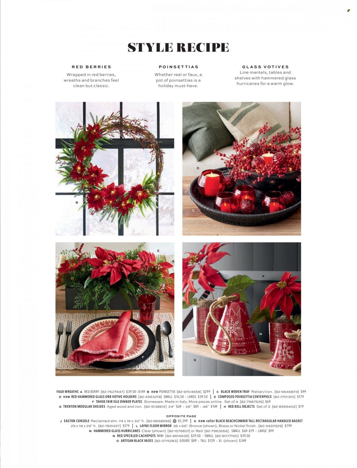 Pottery Barn Weekly Ad Flyer November 3 to November 10