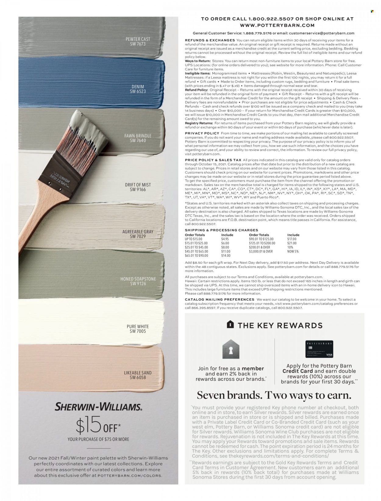 Pottery Barn Weekly Ad Flyer November 3 to November 10