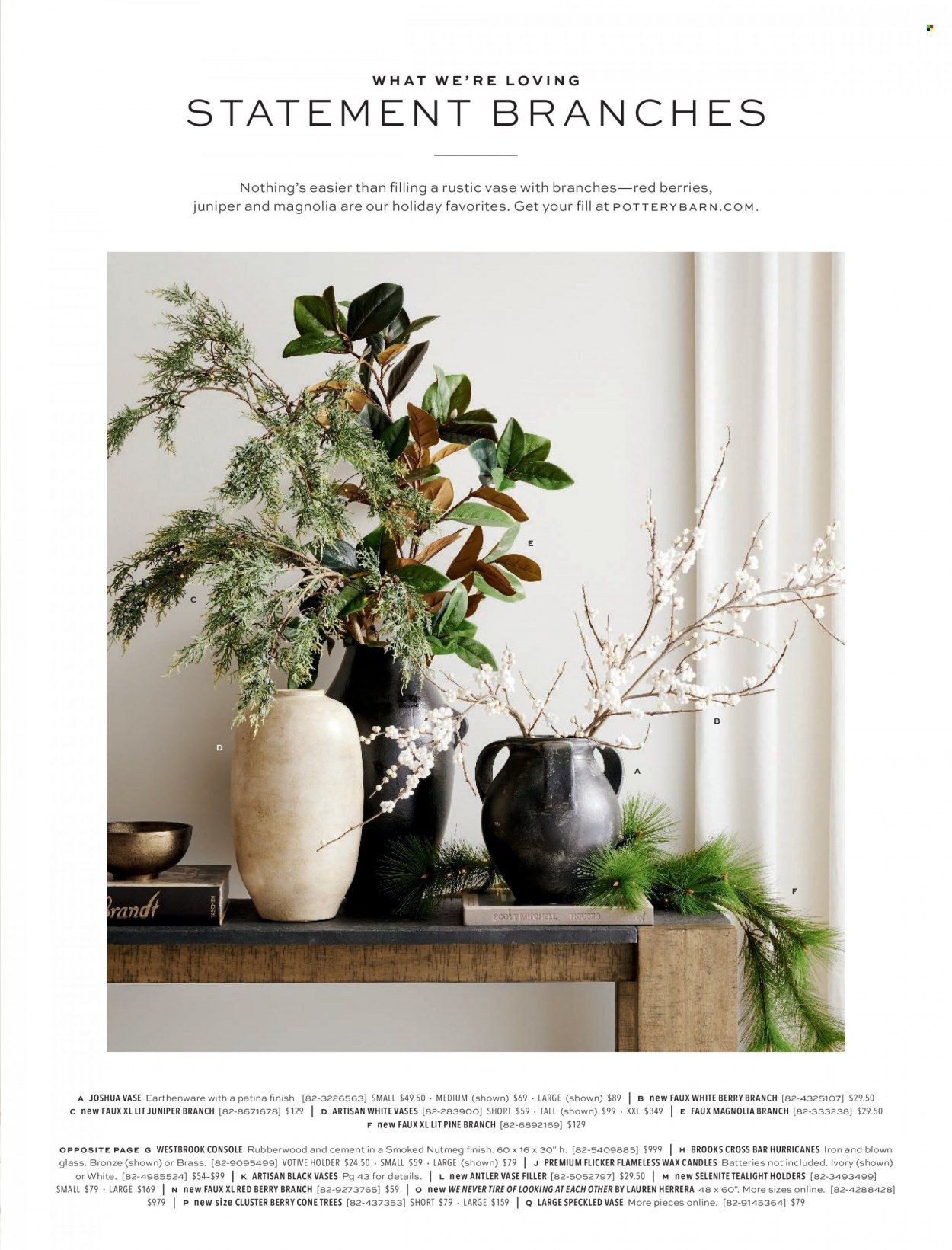 Pottery Barn Weekly Ad Flyer November 3 to November 10