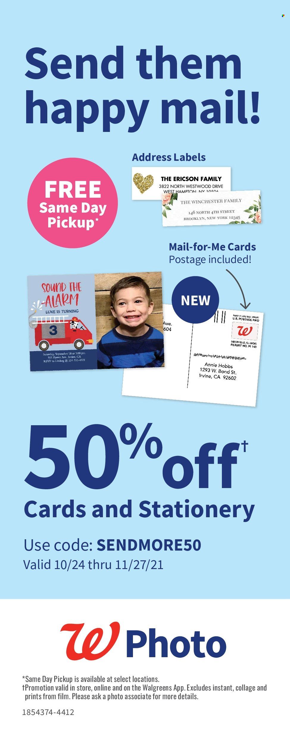 Walgreens Weekly Ad Flyer November 3 to November 10