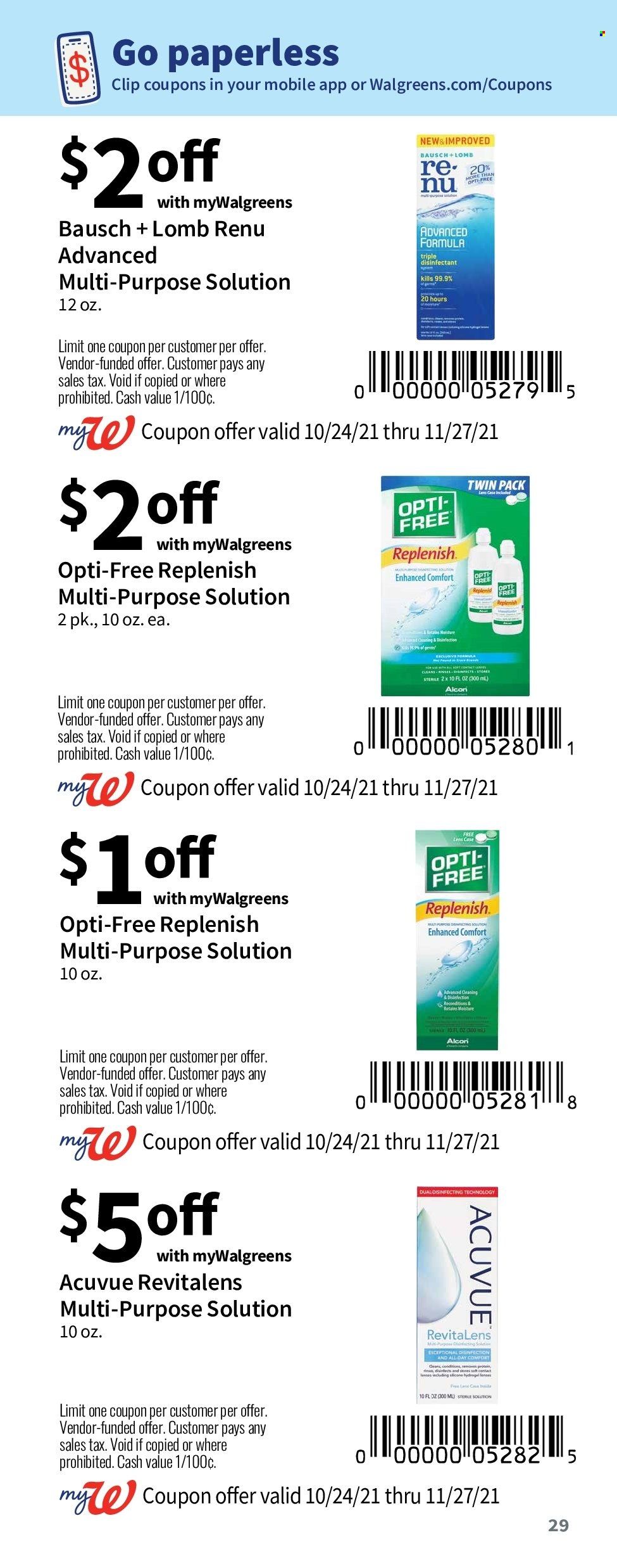 Walgreens Weekly Ad Flyer November 3 to November 10