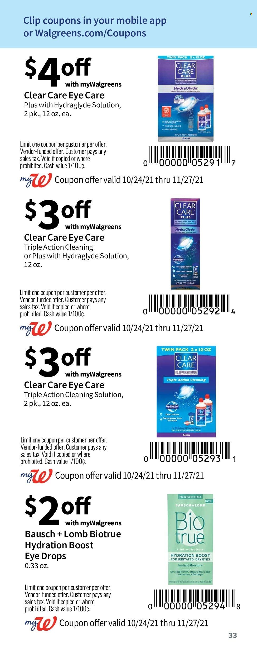 Walgreens Weekly Ad Flyer November 3 to November 10