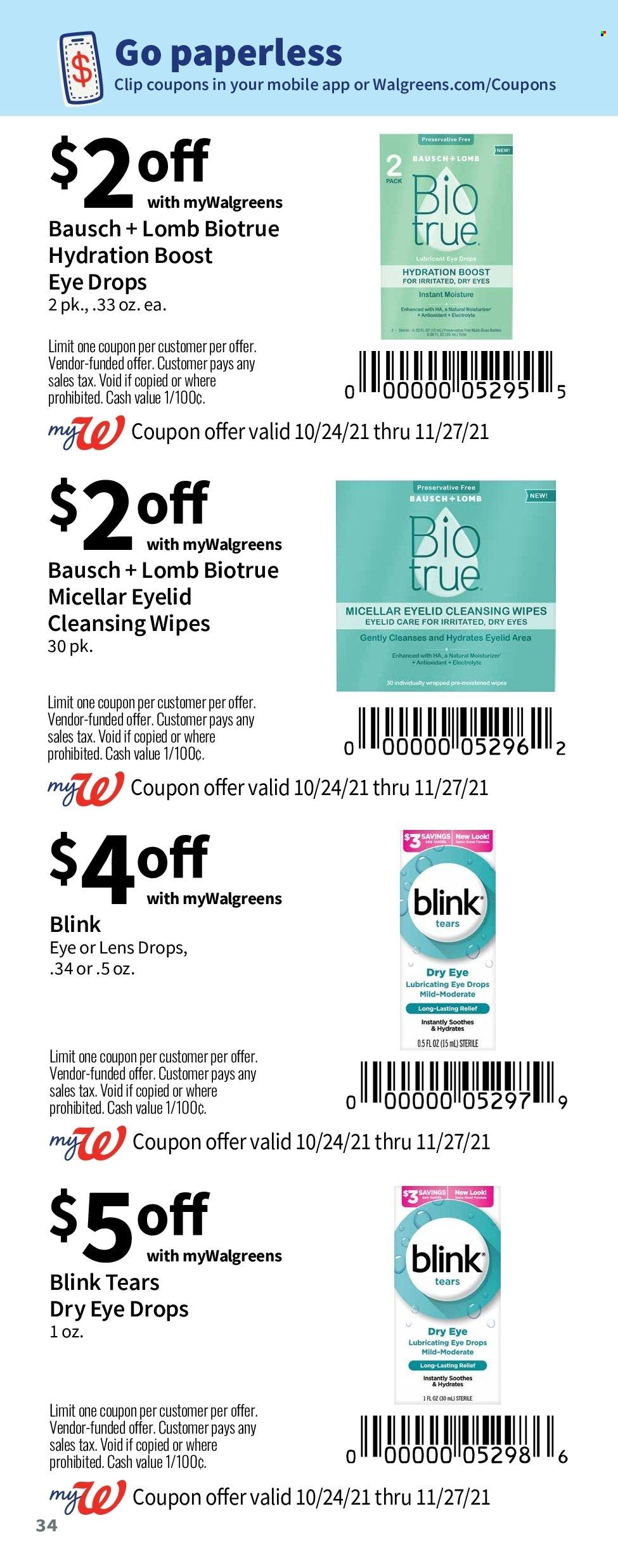 Walgreens Weekly Ad Flyer November 3 to November 10