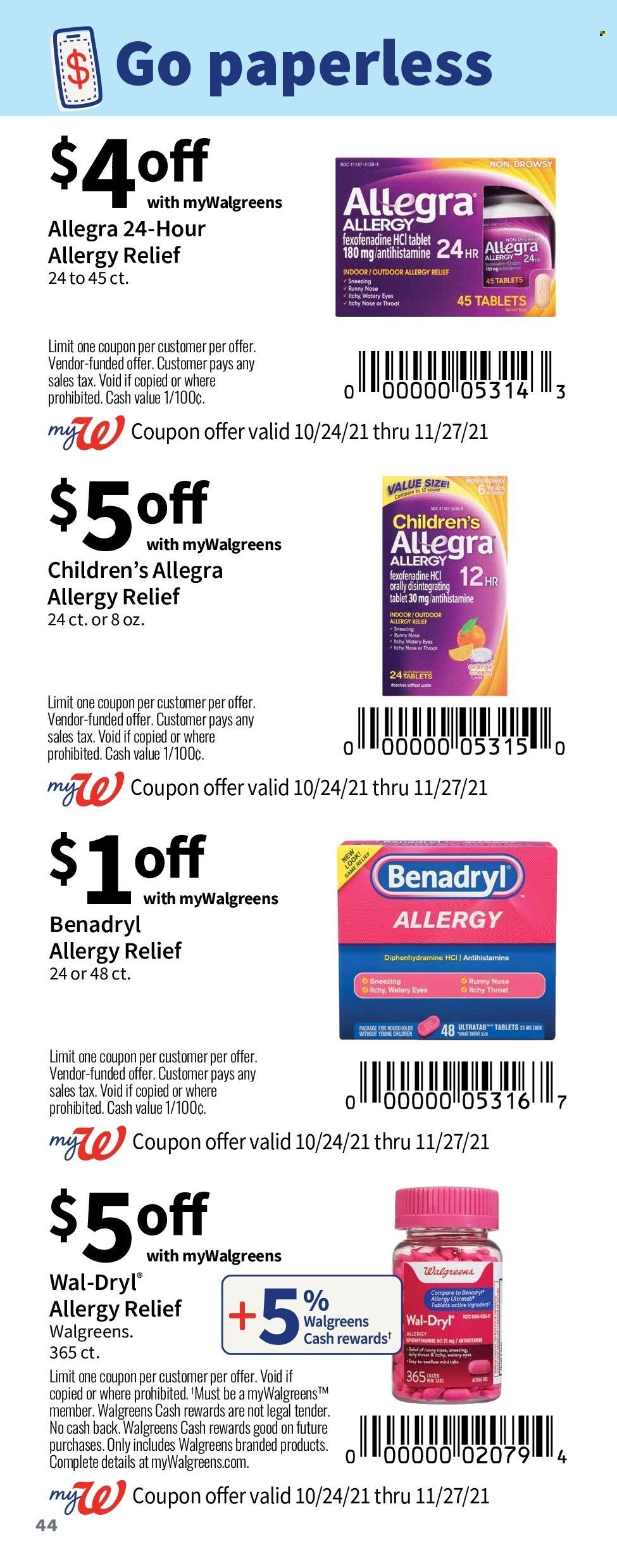 Walgreens Weekly Ad Flyer November 3 to November 10