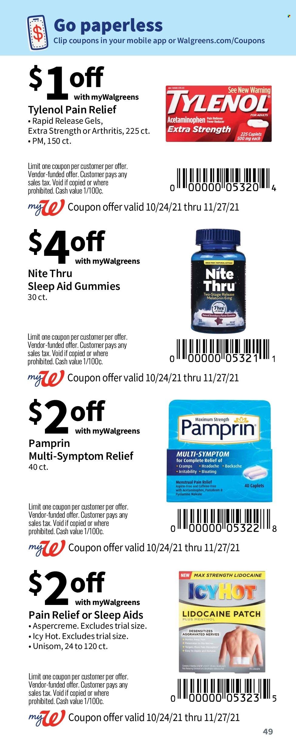 Walgreens Weekly Ad Flyer November 3 to November 10