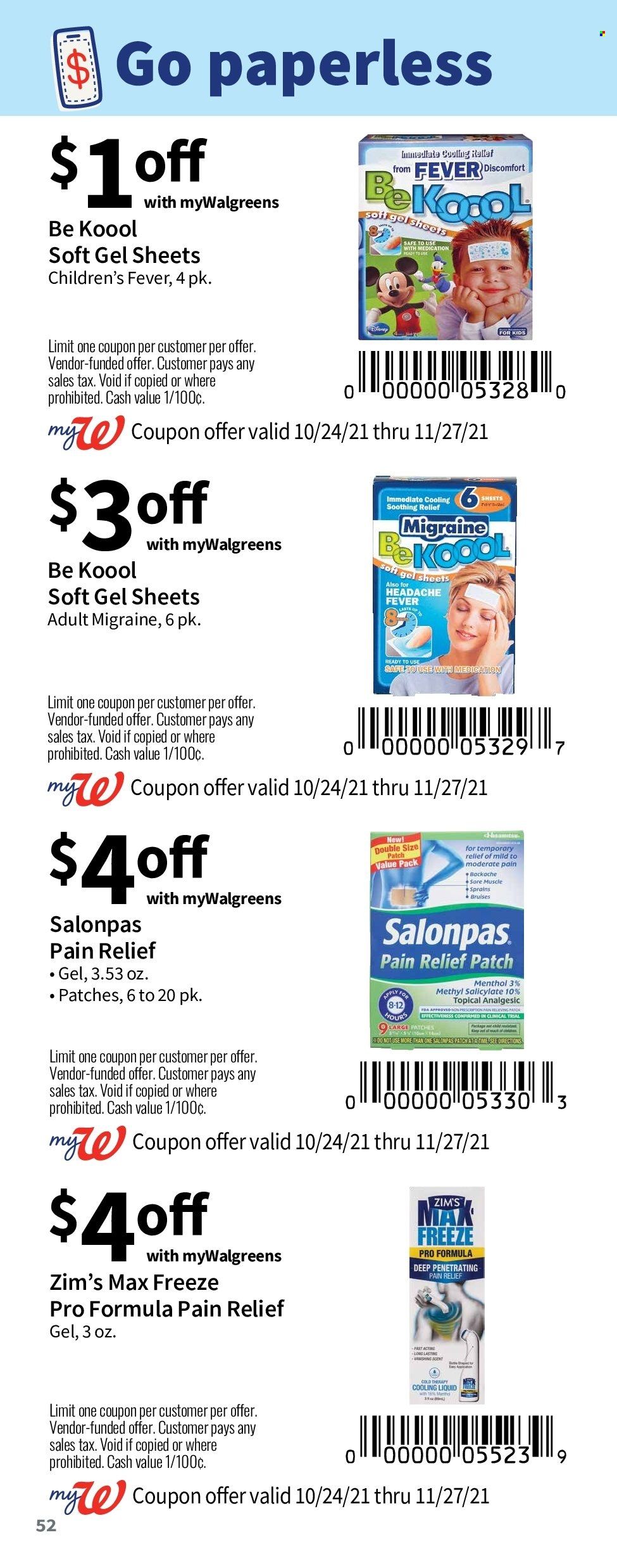Walgreens Weekly Ad Flyer November 3 to November 10