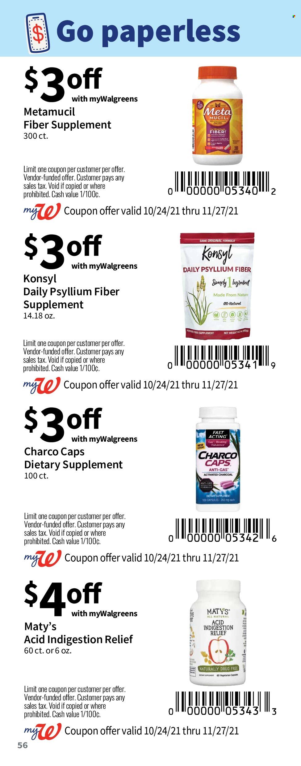 Walgreens Weekly Ad Flyer November 3 to November 10