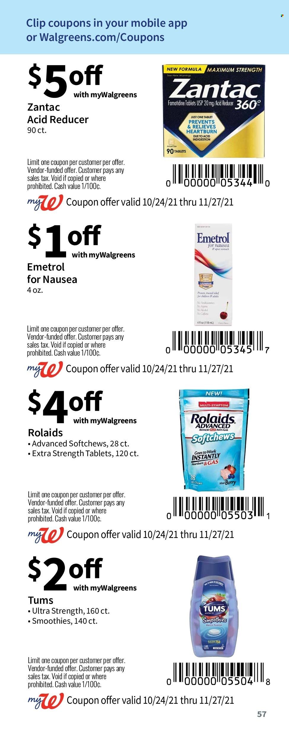 Walgreens Weekly Ad Flyer November 3 to November 10