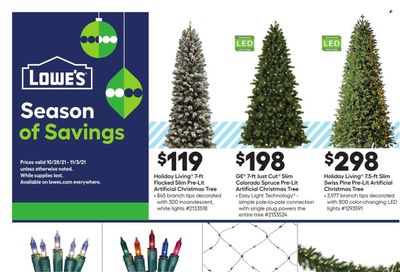 Lowe's Weekly Ad Flyer November 3 to November 10