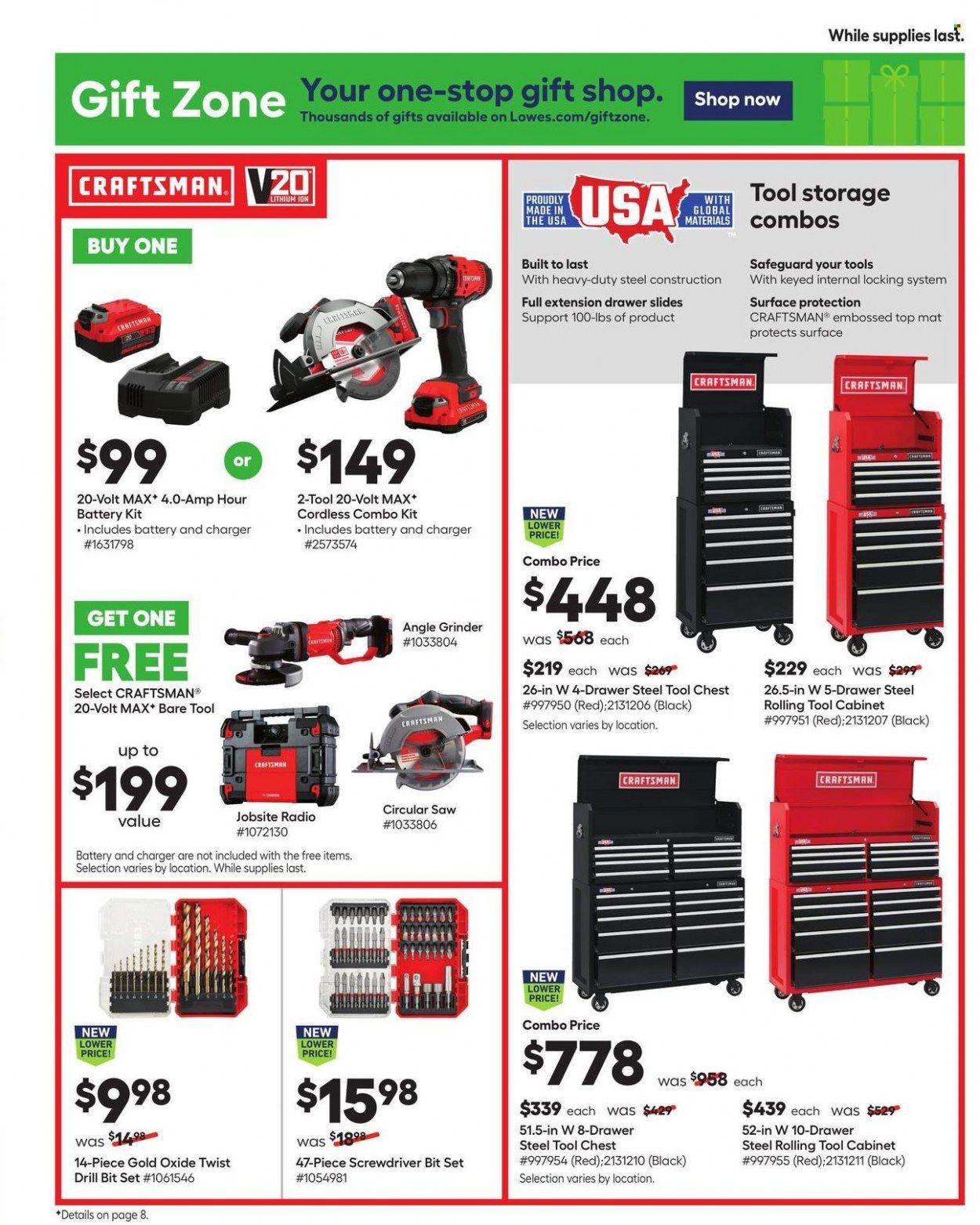 Lowe's Weekly Ad Flyer November 3 to November 10