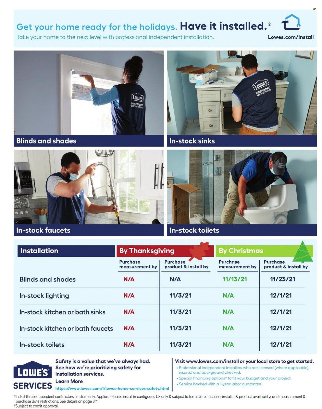 Lowe's Weekly Ad Flyer November 3 to November 10