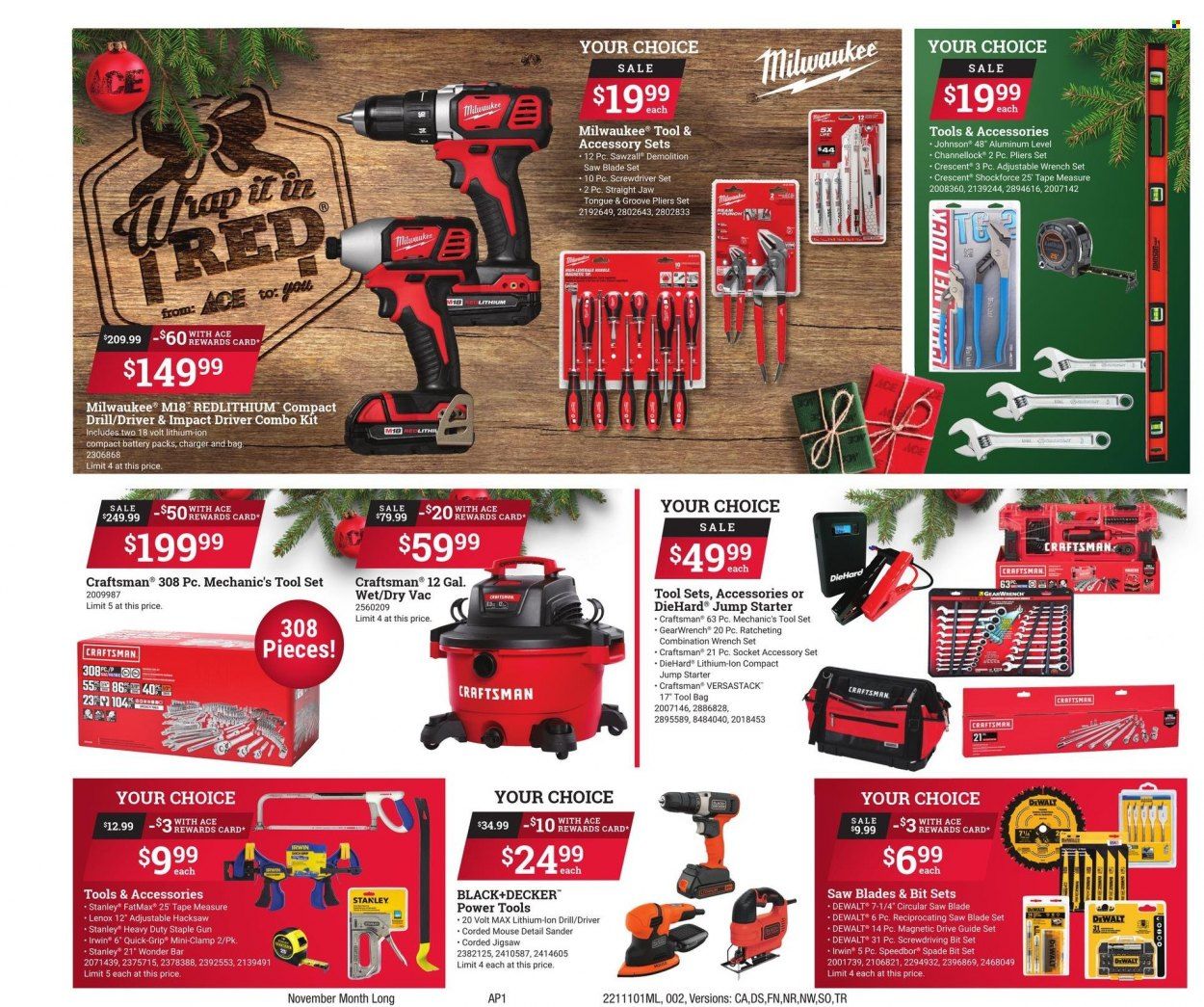 ACE Hardware Weekly Ad Flyer November 3 to November 10
