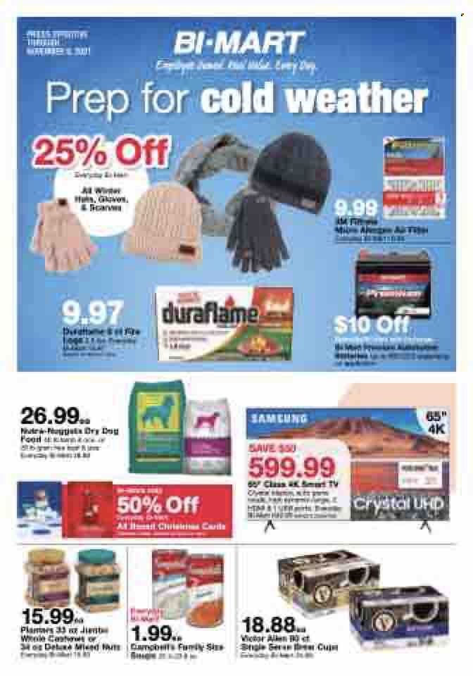 Bi-Mart (ID, OR, WA) Weekly Ad Flyer November 3 to November 10