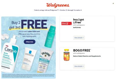 Walgreens Weekly Ad Flyer November 3 to November 10