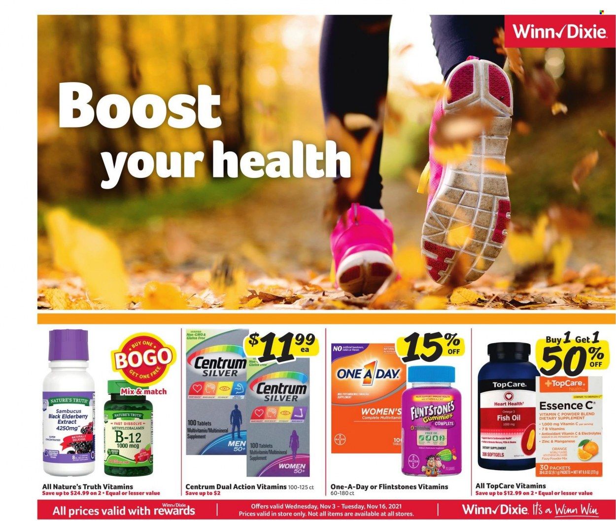 Winn Dixie (AL, FL, GA, LA) Weekly Ad Flyer November 3 to November 10