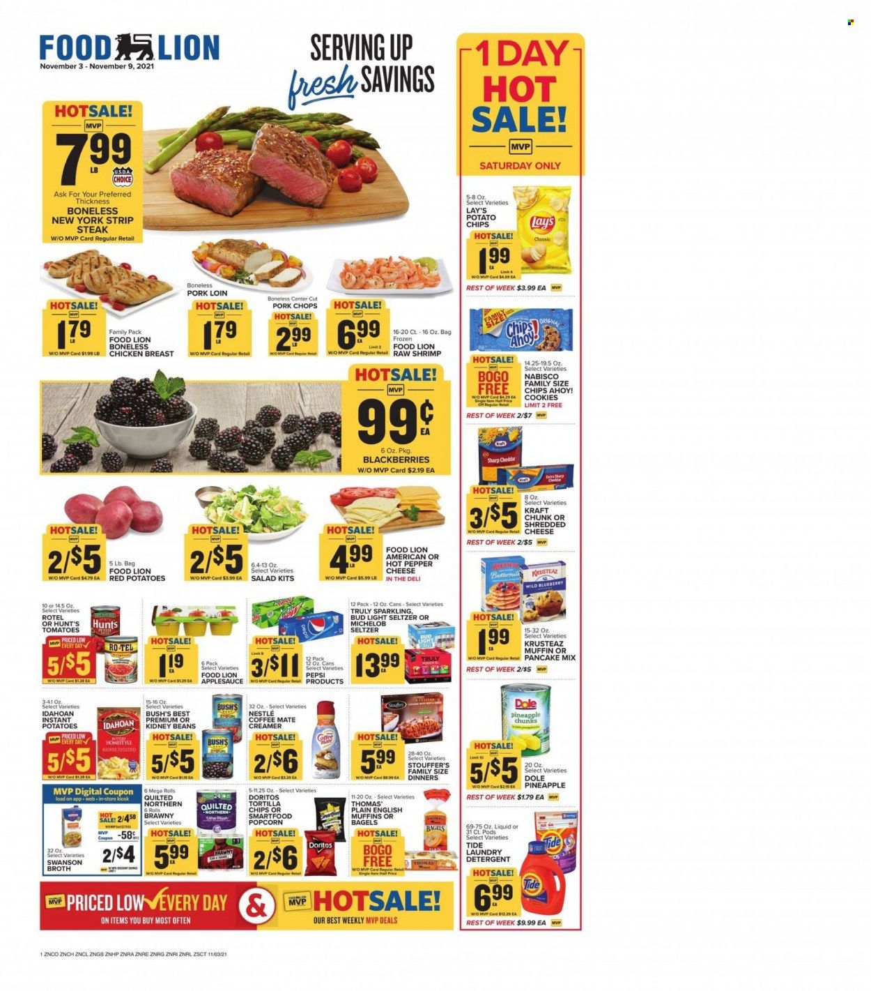 Food Lion (NC) Weekly Ad Flyer November 3 to November 10