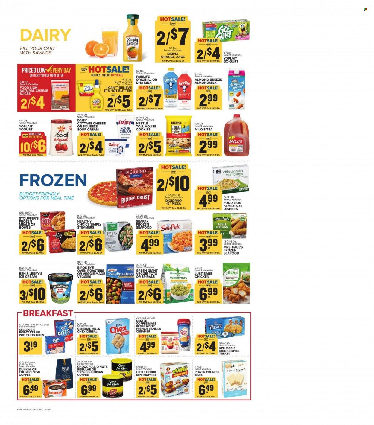 Food Lion (NC) Weekly Ad Flyer November 3 to November 10