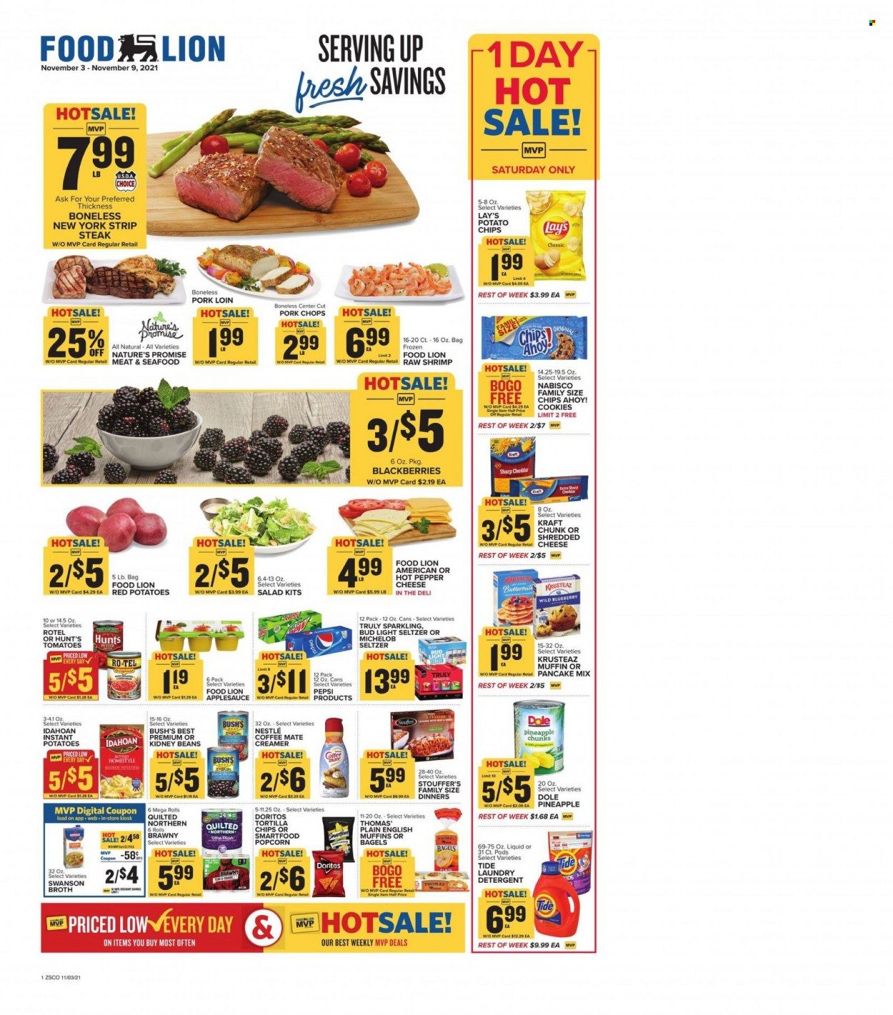 Food Lion (SC) Weekly Ad Flyer November 3 to November 10