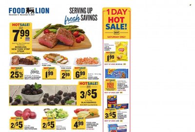 Food Lion (SC) Weekly Ad Flyer November 3 to November 10