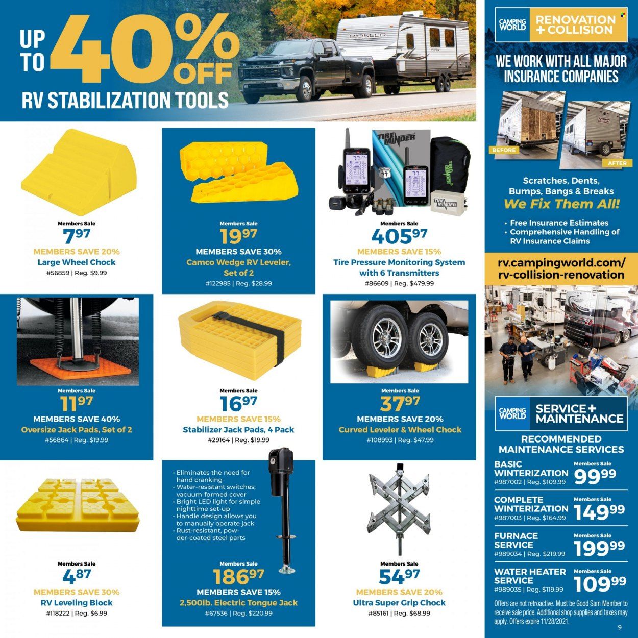 Gander RV & Outdoors Weekly Ad Flyer November 3 to November 10