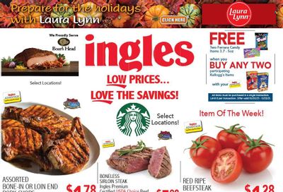Ingles (GA, NC, SC, TN) Weekly Ad Flyer November 3 to November 10