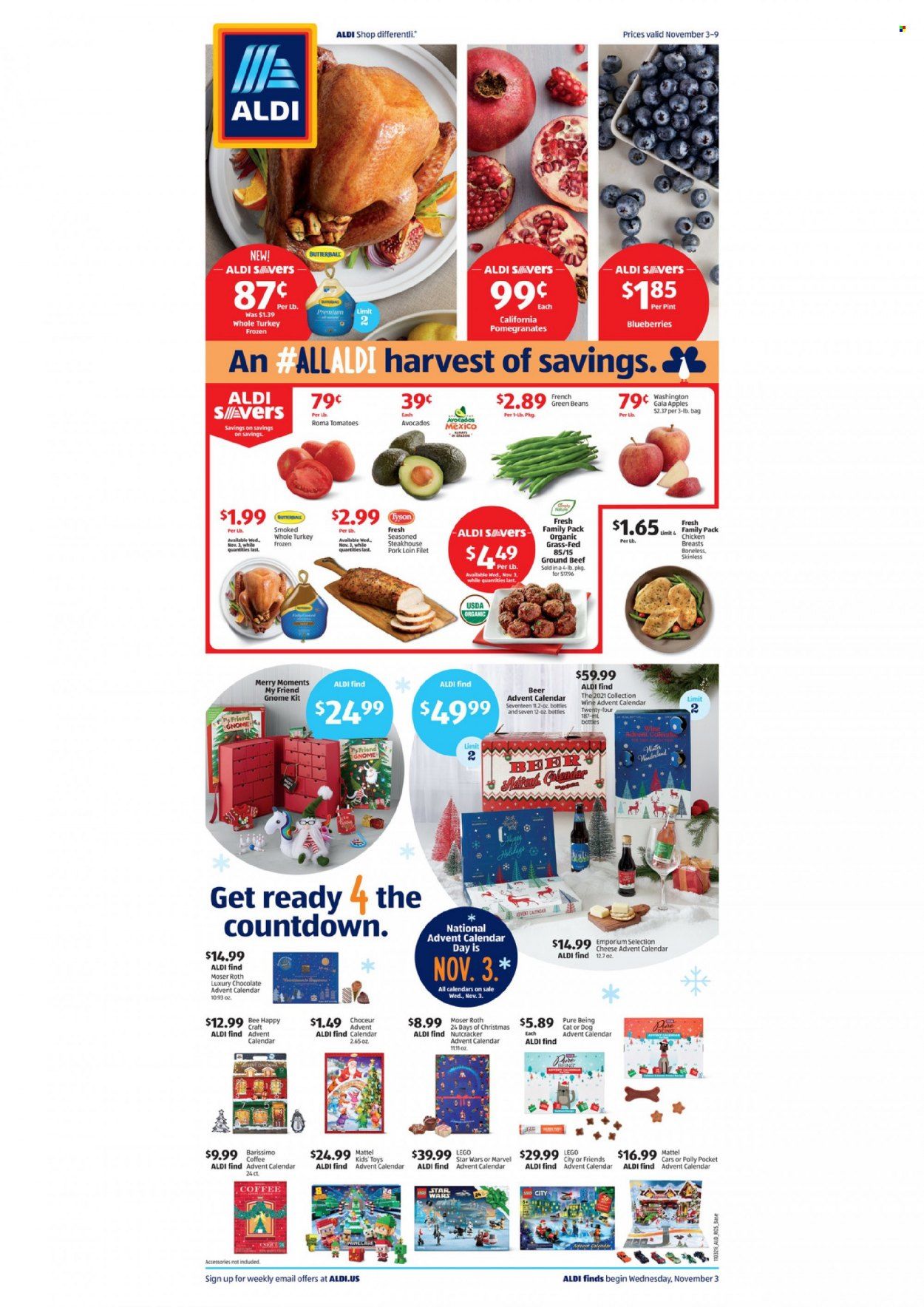 ALDI Weekly Ad Flyer November 3 to November 10