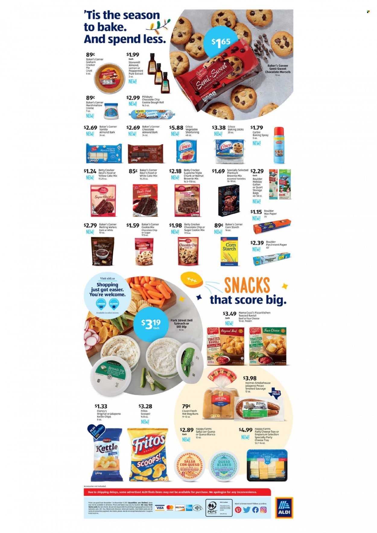 ALDI Weekly Ad Flyer November 3 to November 10
