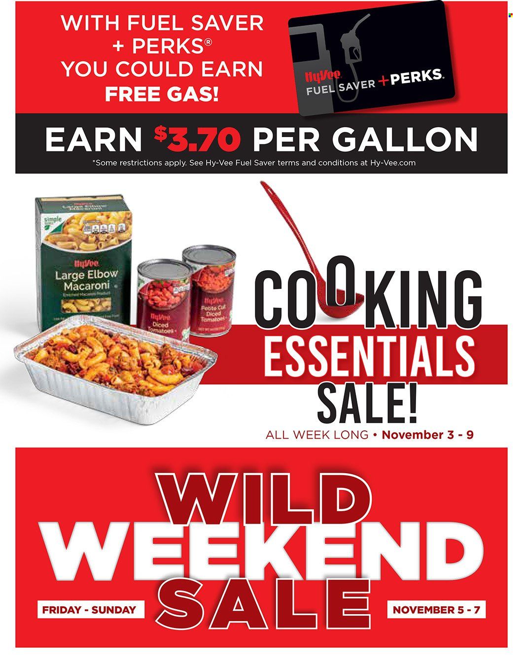 Hy-Vee Weekly Ad Flyer November 3 to November 10