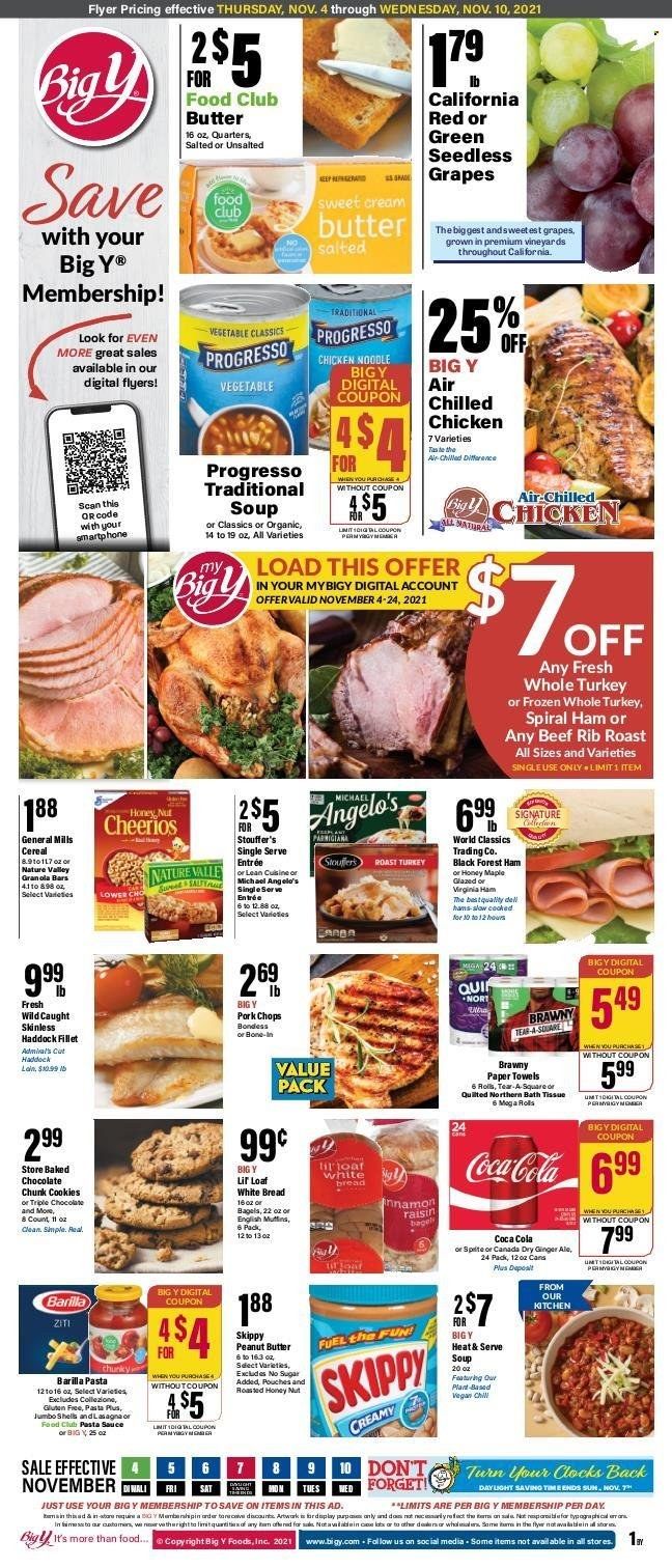 Big Y (MA) Weekly Ad Flyer November 3 to November 10