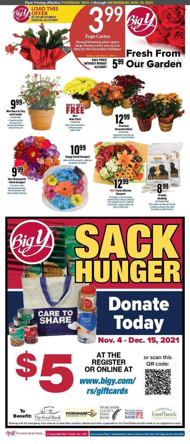 Big Y (MA) Weekly Ad Flyer November 3 to November 10