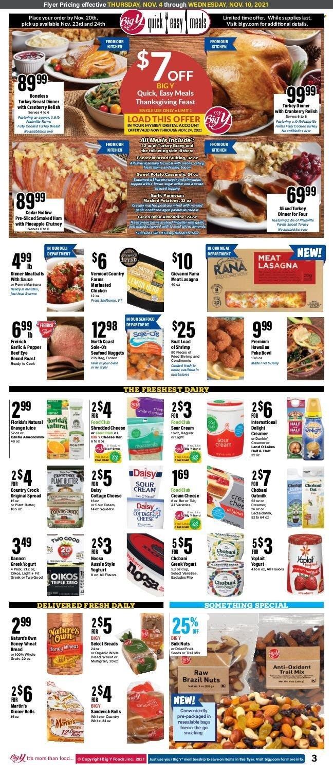 Big Y (CT) Weekly Ad Flyer November 3 to November 10