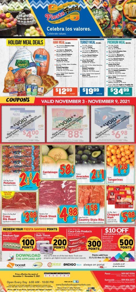 Fiesta Foods SuperMarkets (WA) Weekly Ad Flyer November 3 to November 10