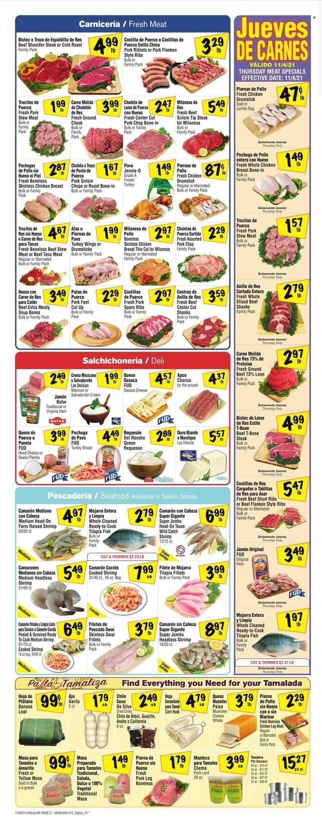 Fiesta Mart (TX) Weekly Ad Flyer November 3 to November 10