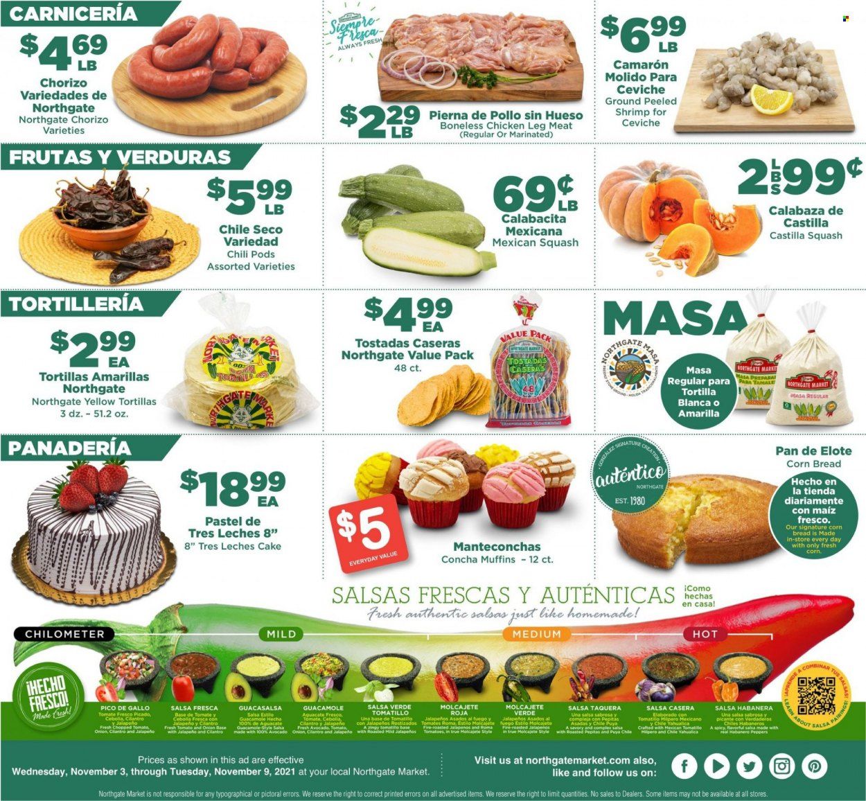 Northgate Market (CA) Weekly Ad Flyer November 3 to November 10