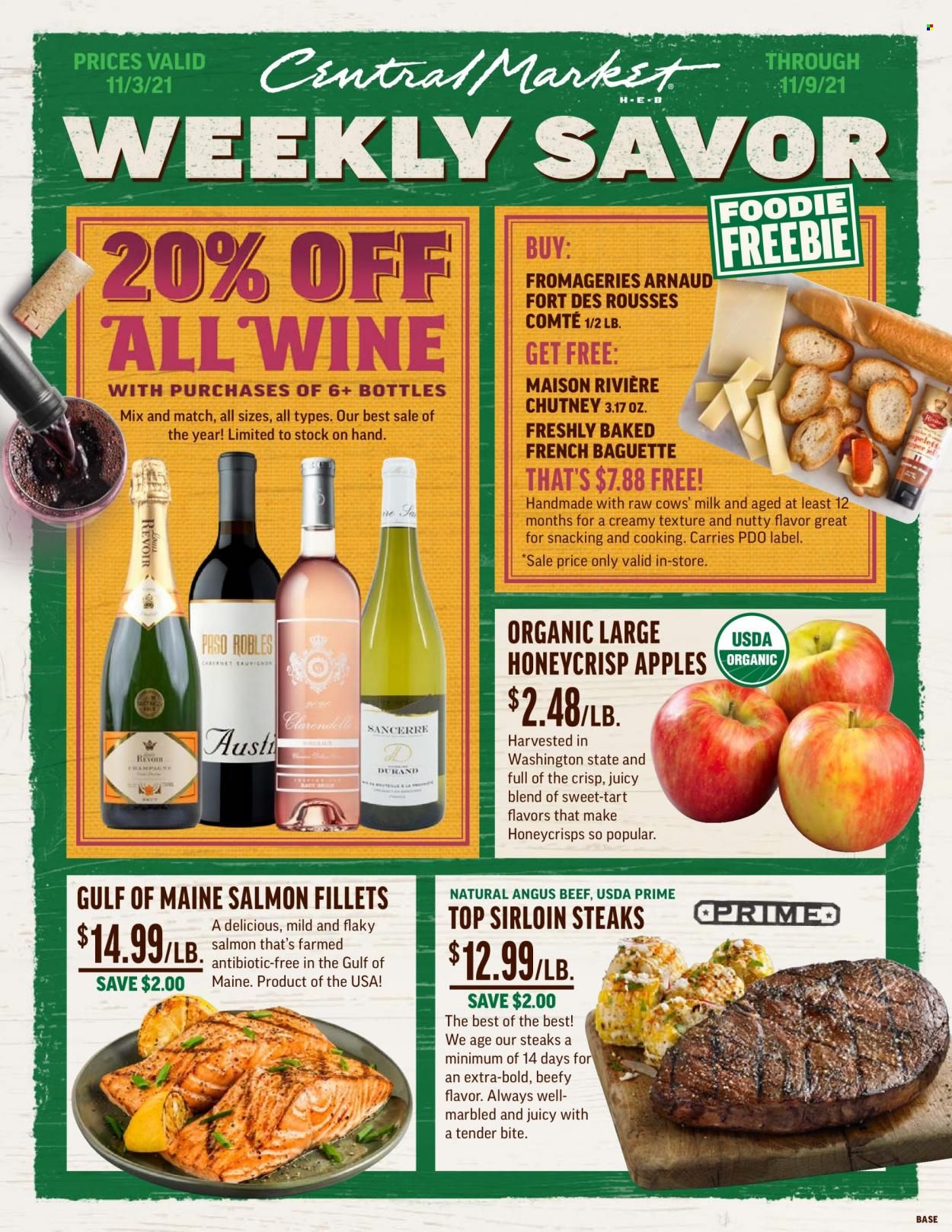 Central Market (TX) Weekly Ad Flyer November 3 to November 10