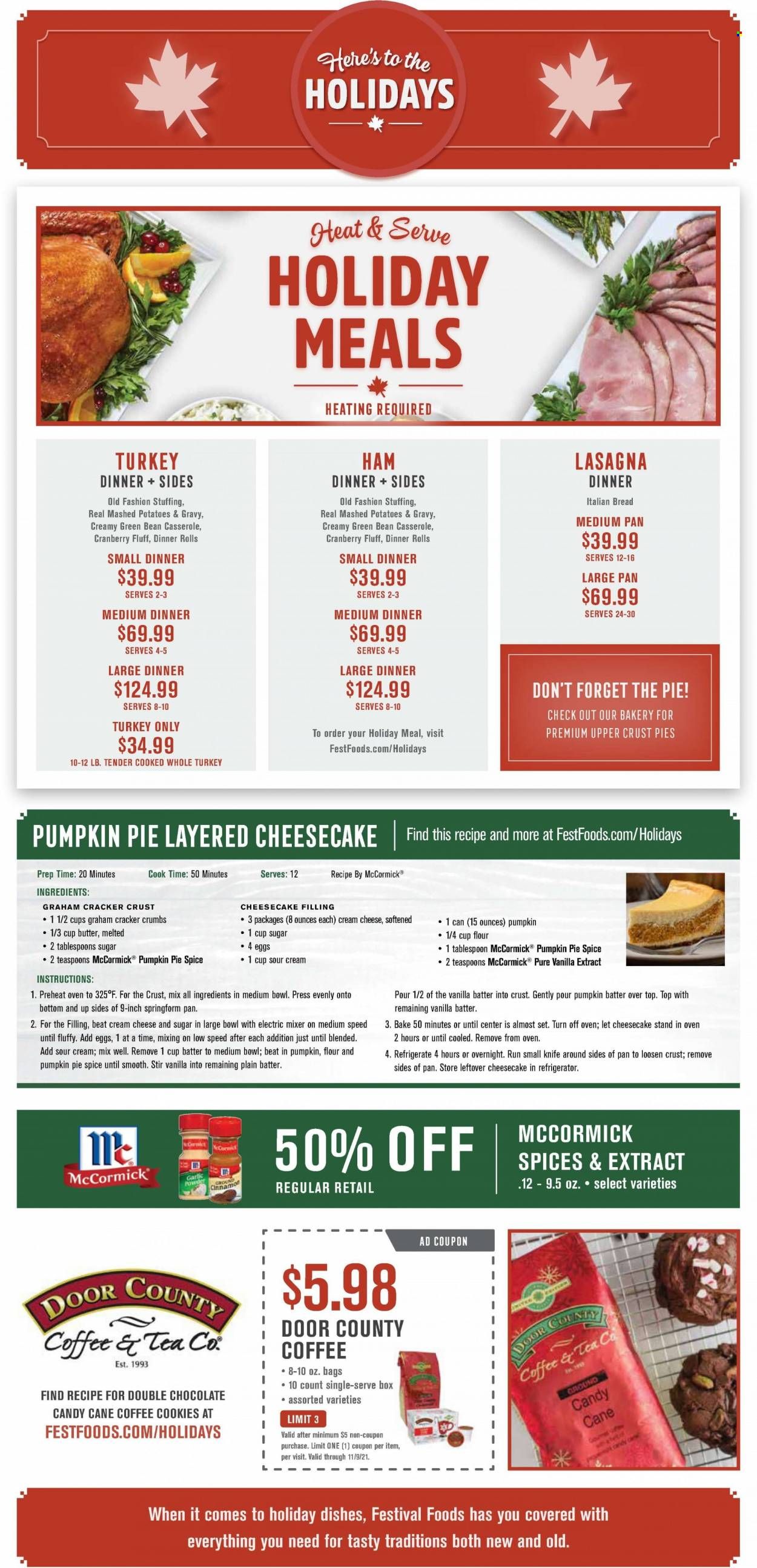 Festival Foods (WI) Weekly Ad Flyer November 3 to November 10