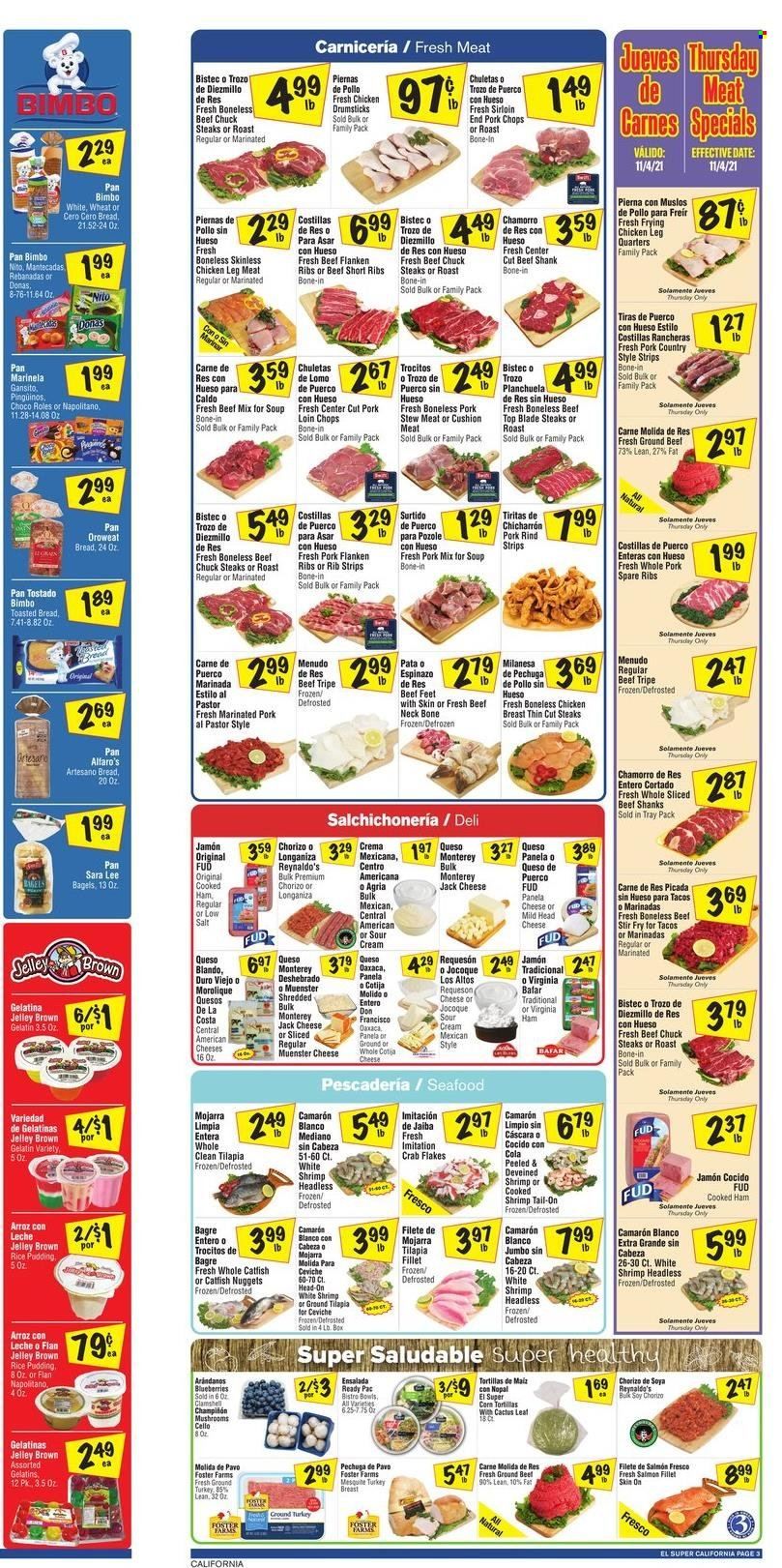 El Super (CA, NM, NV, TX) Weekly Ad Flyer November 3 to November 10