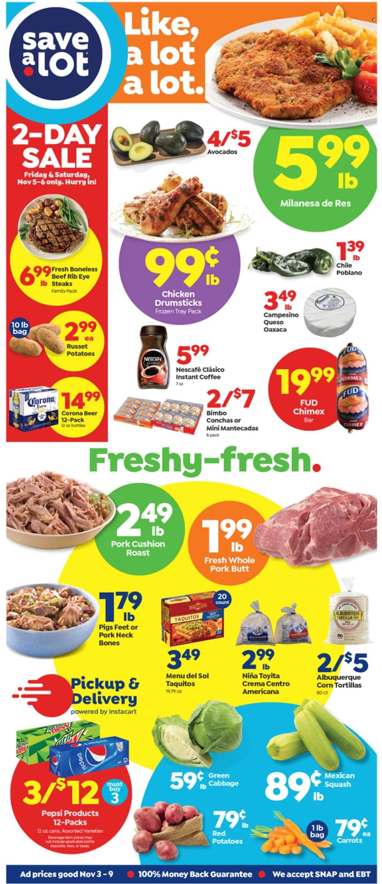 Save a Lot Weekly Ad Flyer November 3 to November 10